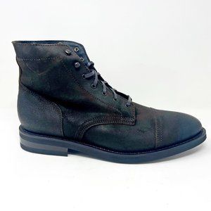 Thursday Boot Co Mens Dark Olive Suede Captain Size 13.5 Combat Boots